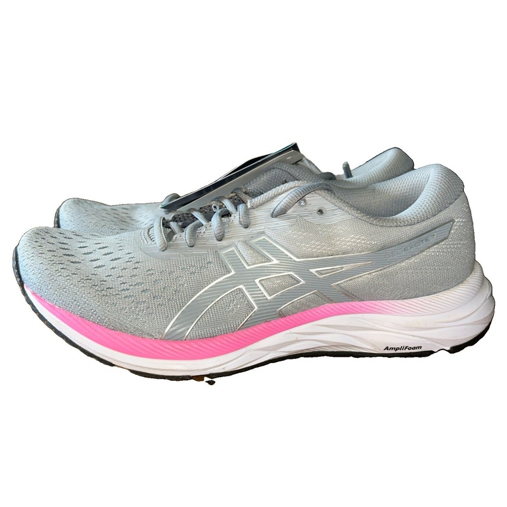 Asics Gel-Excite 7 Running Shoes 1012A562 Women's Size 9 Gray Pink Gym